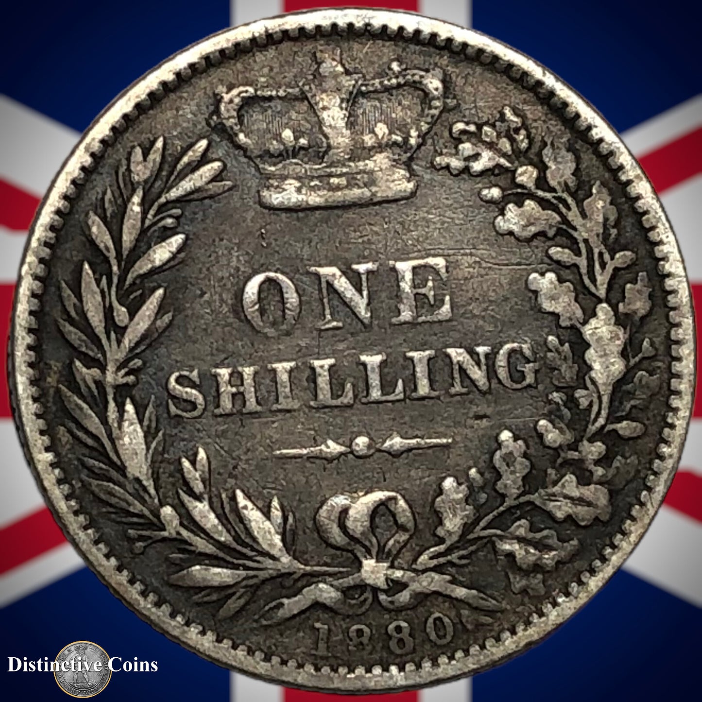 Great Britain 1880 British One Shilling GB0388