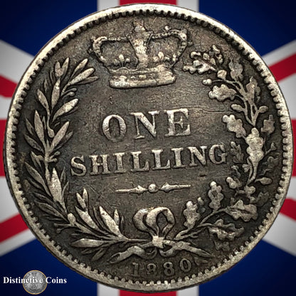 Great Britain 1880 British One Shilling GB0388