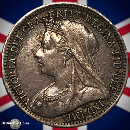 Great Britain 1901 Three Pence GB2077