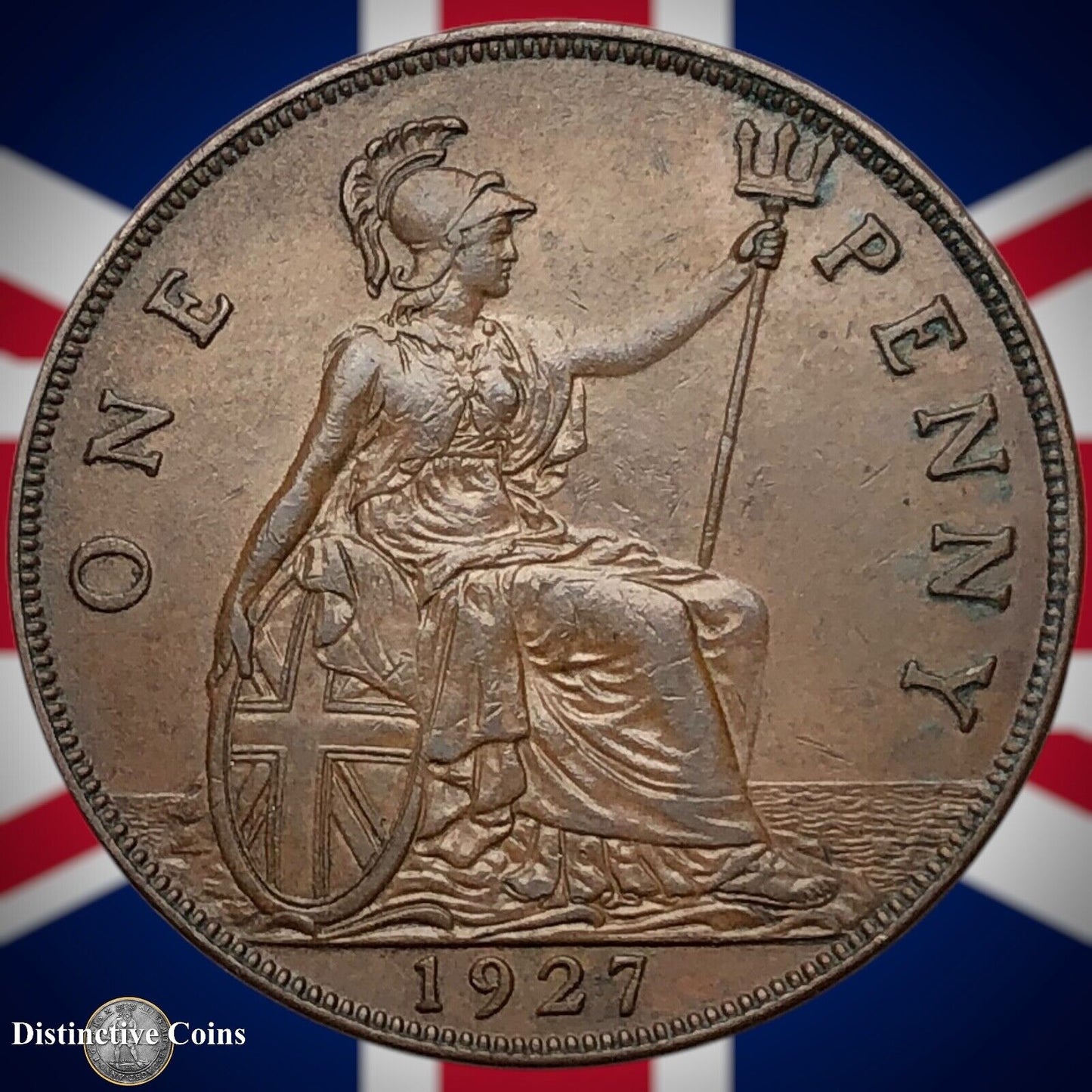 Great Britain 1927 Penny 1d GB7054