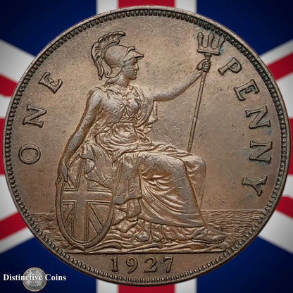 Great Britain 1927 Penny 1d GB7054
