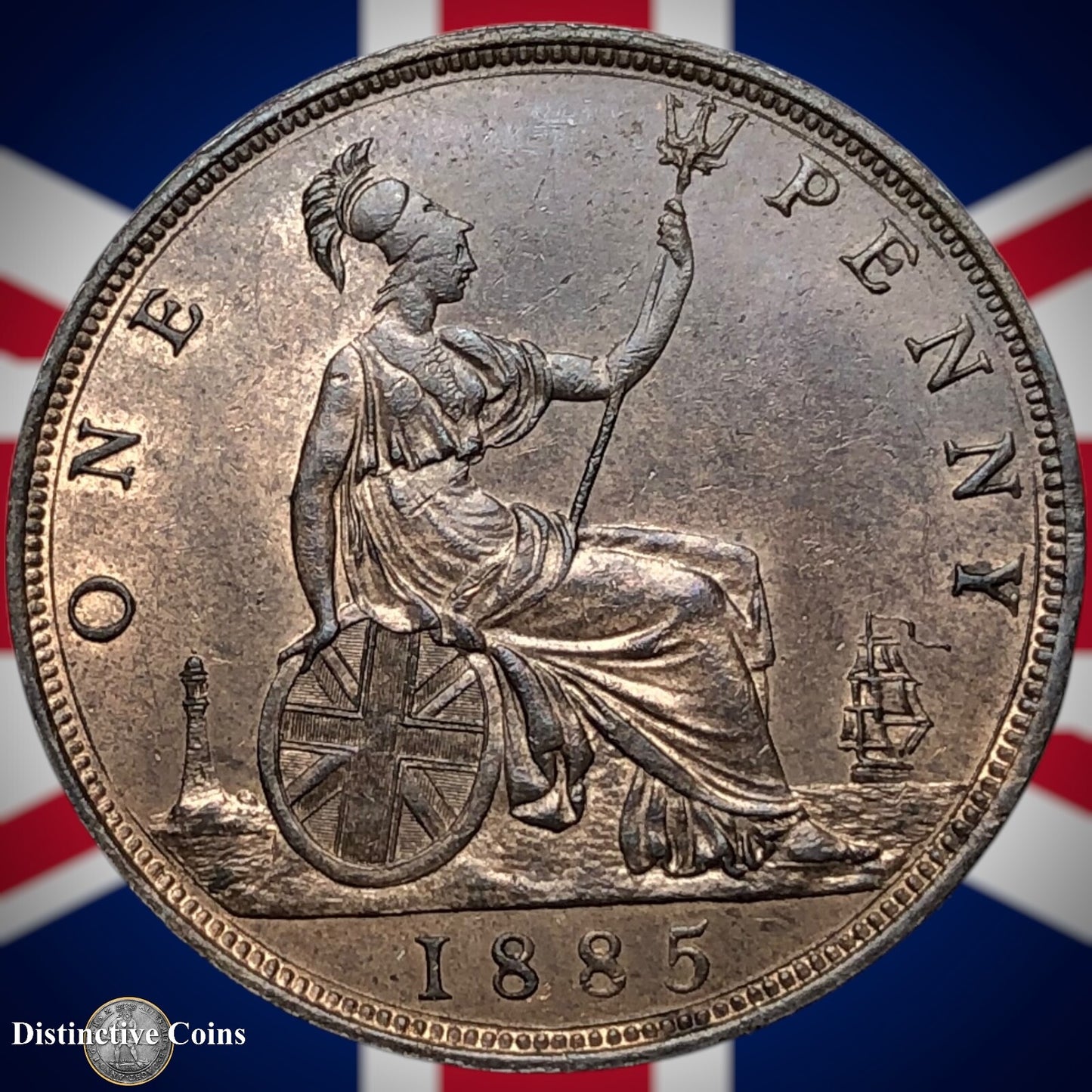 Great Britain 1885 Penny 1d GB6456