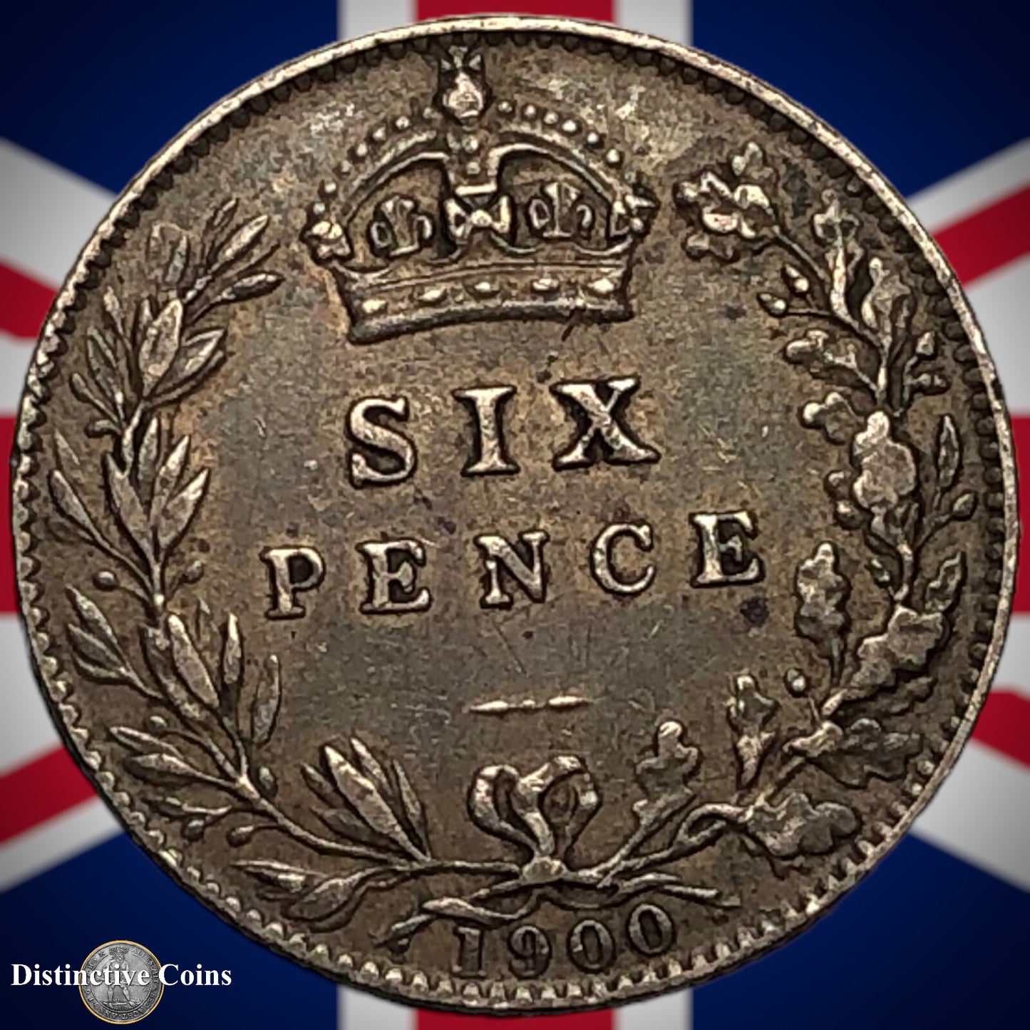 Great Britain 1900 Six Pence GB1476