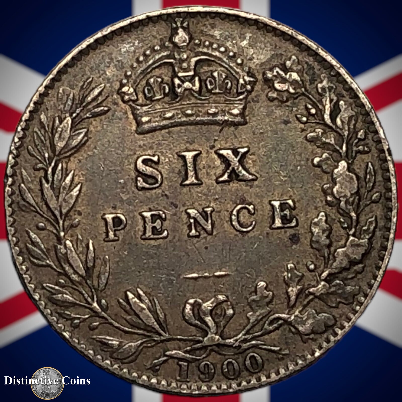 Great Britain 1900 Six Pence GB1476