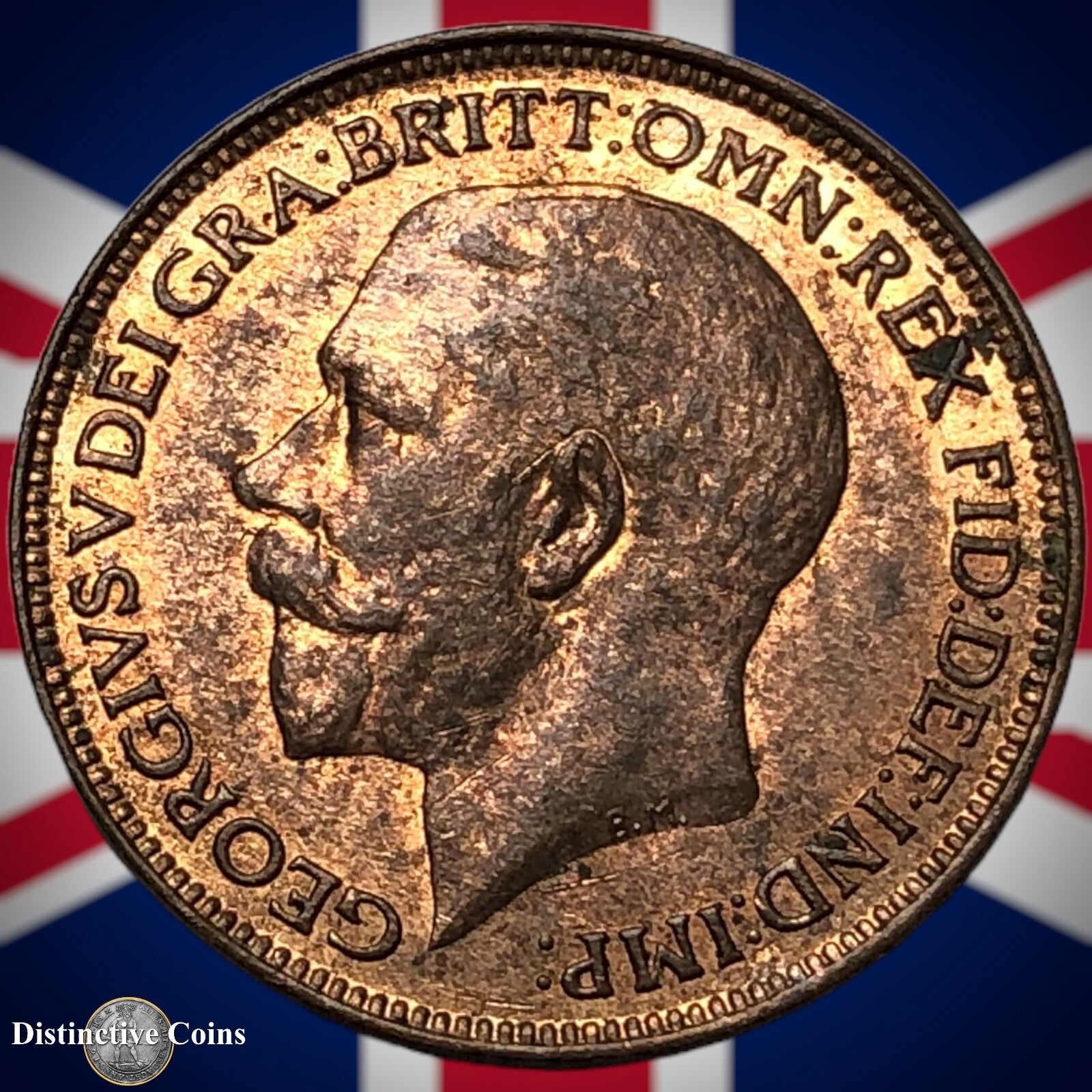 Great Britain 1924 Farthing 1/4d GB4795