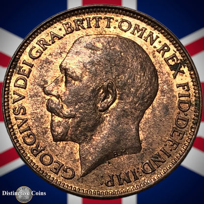 Great Britain 1924 Farthing 1/4d GB4795