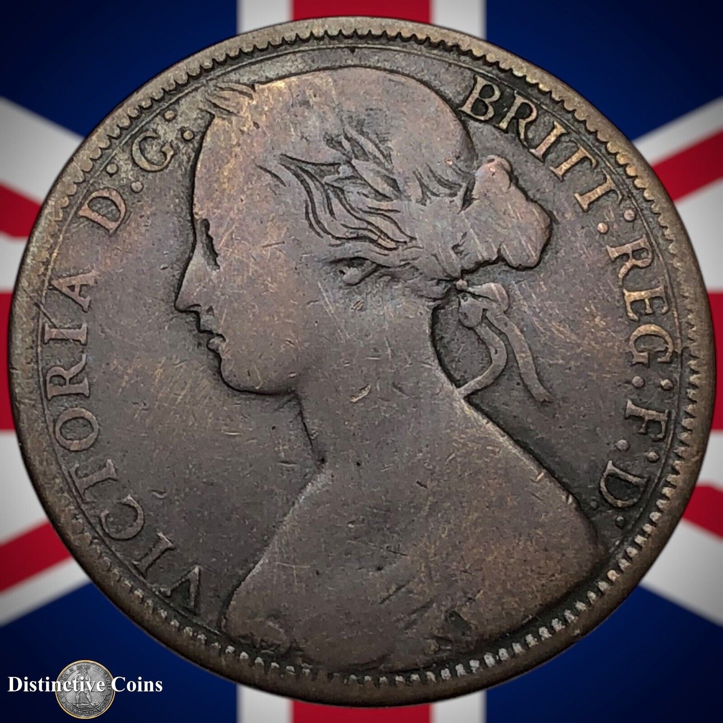 Great Britain 1867 Penny 1d GB6296