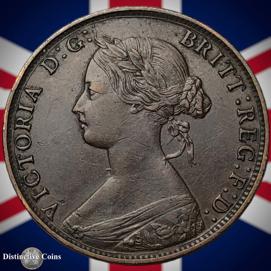 Great Britain 1861 Half Penny 1/2d GB5376