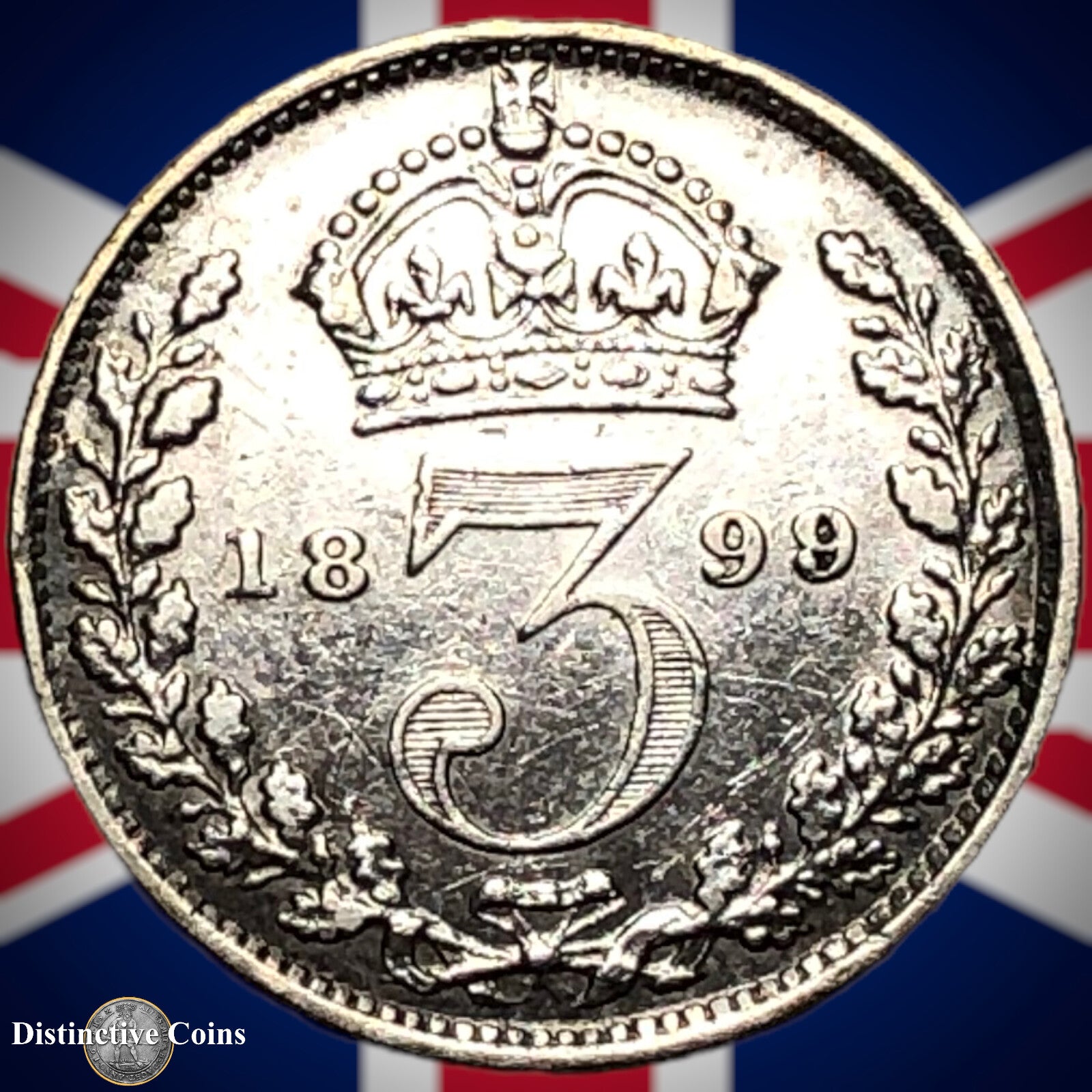 Great Britain 1899 Three Pence GB2055