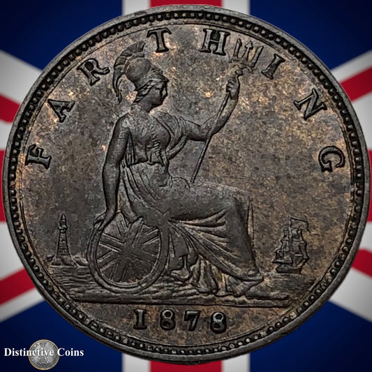 Great Britain 1878 Farthing 1/4d GB3793