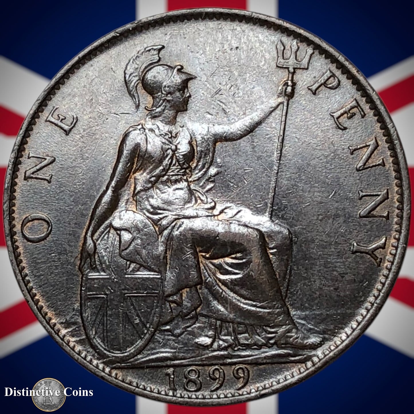 Great Britain 1899 Penny 1d GB6606