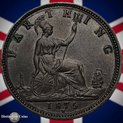Great Britain 1875 H Farthing 1/4d GB3767