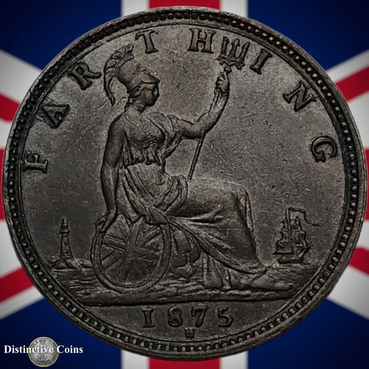 Great Britain 1875 H Farthing 1/4d GB3767