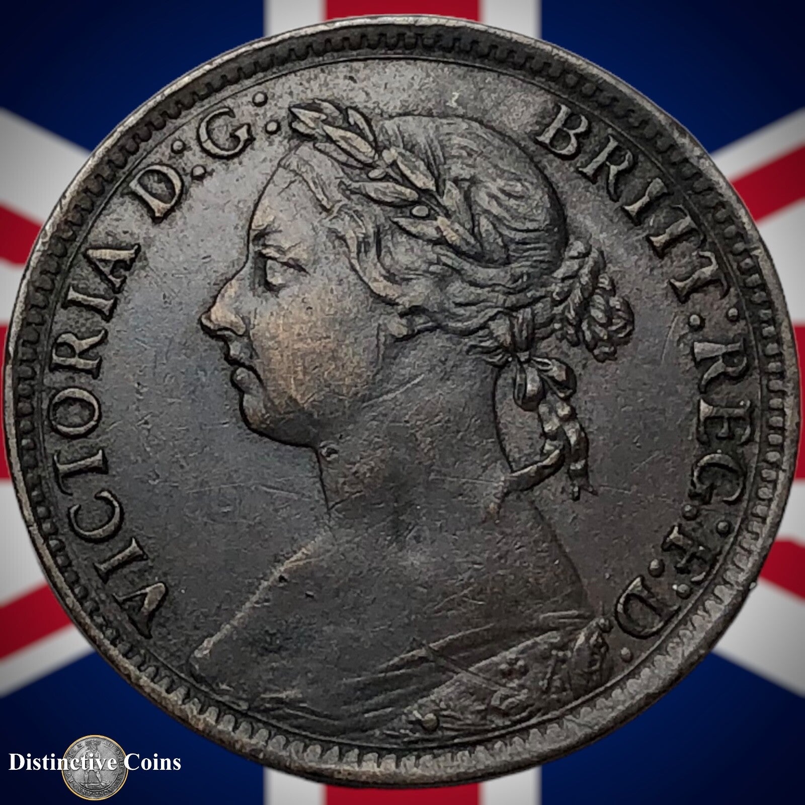 Great Britain 1894 Farthing 1/4d GB4373