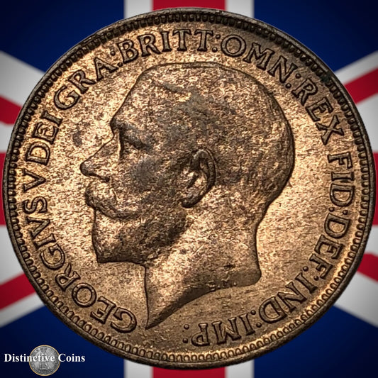 Great Britain 1922 Farthing 1/4d GB4768