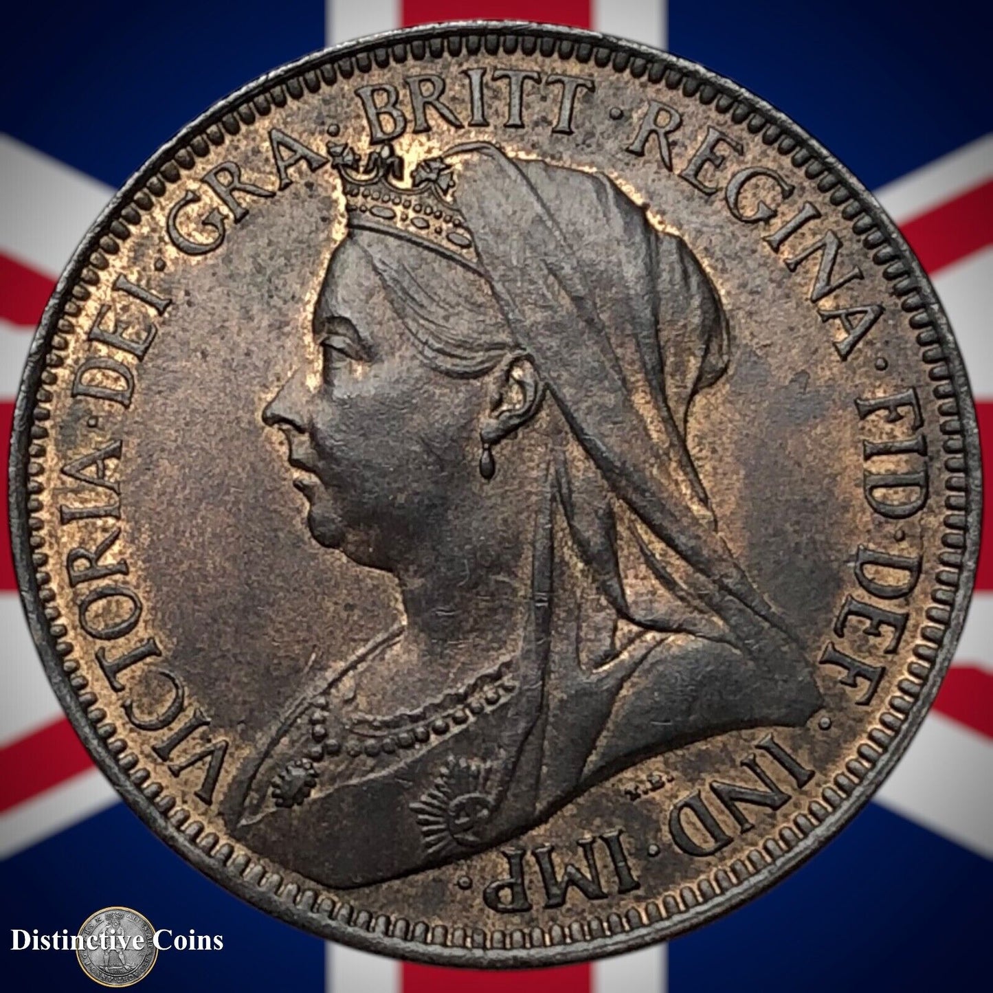 Great Britain 1898 Half Penny 1/2d GB5735