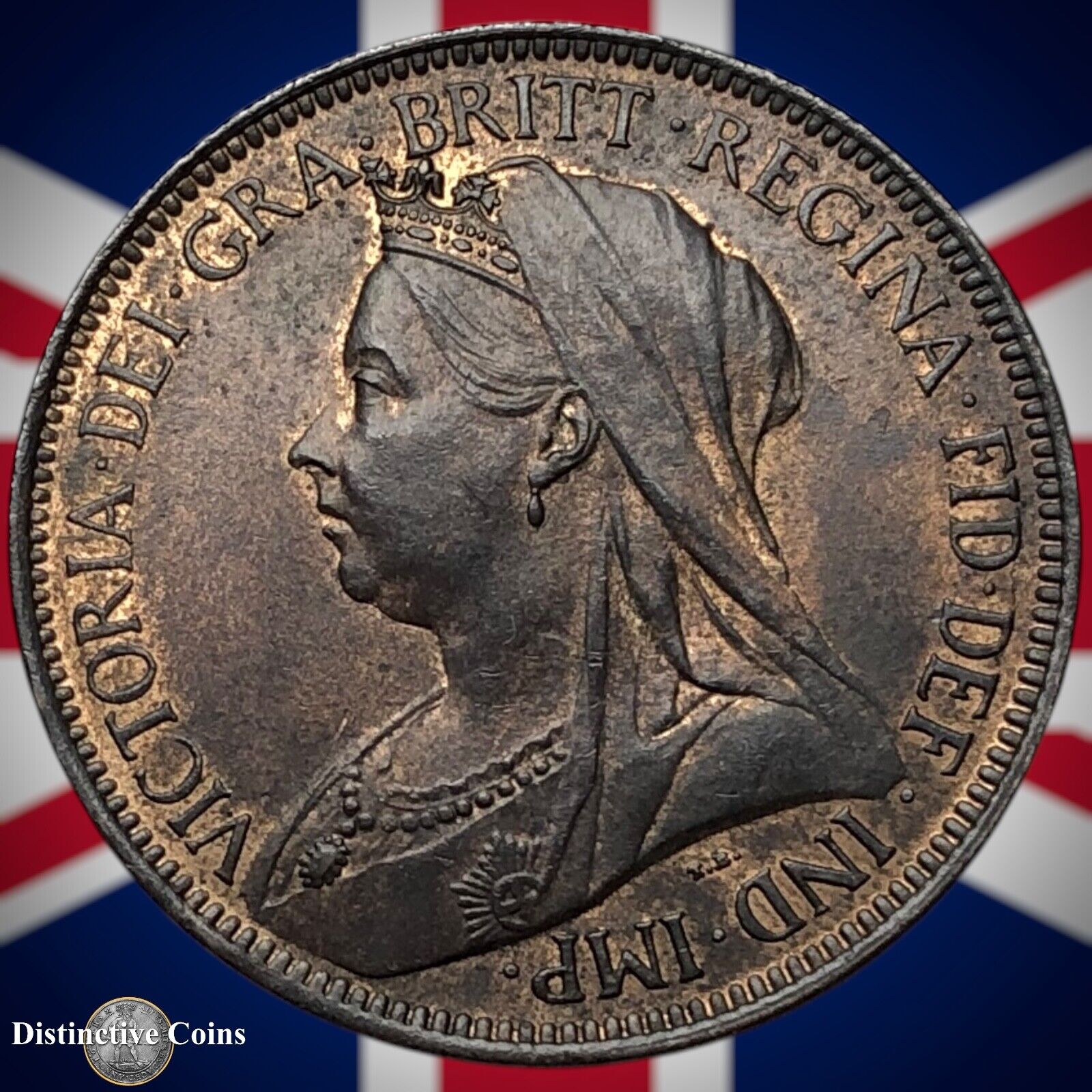 Great Britain 1898 Half Penny 1/2d GB5735