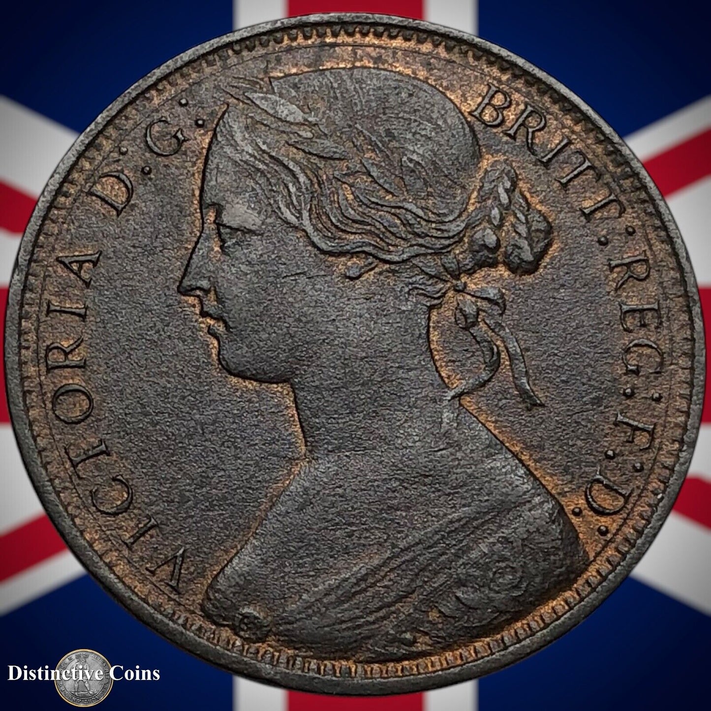 Great Britain 1862 Penny 1d GB6230