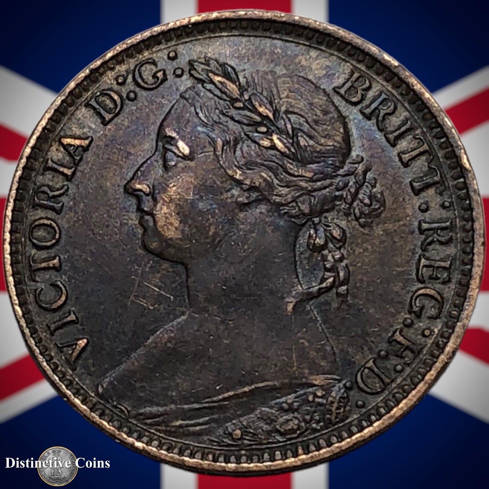 Great Britain 1881 H Farthing 1/4d GB3902