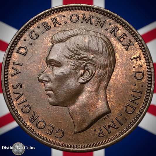 Great Britain 1942 Half Penny 1/2d GB6024