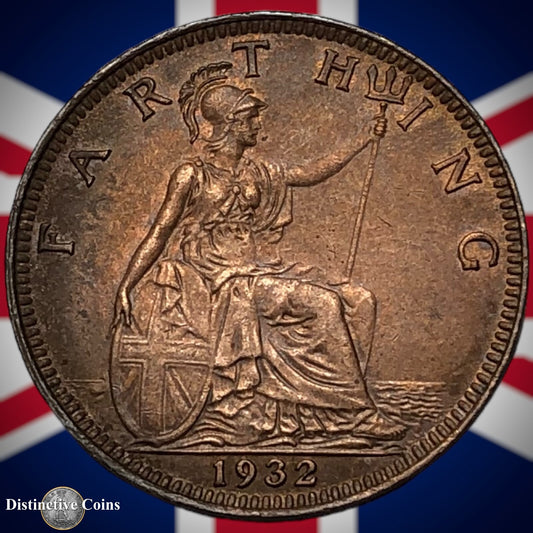 Great Britain 1932 Farthing 1/4d GB4936