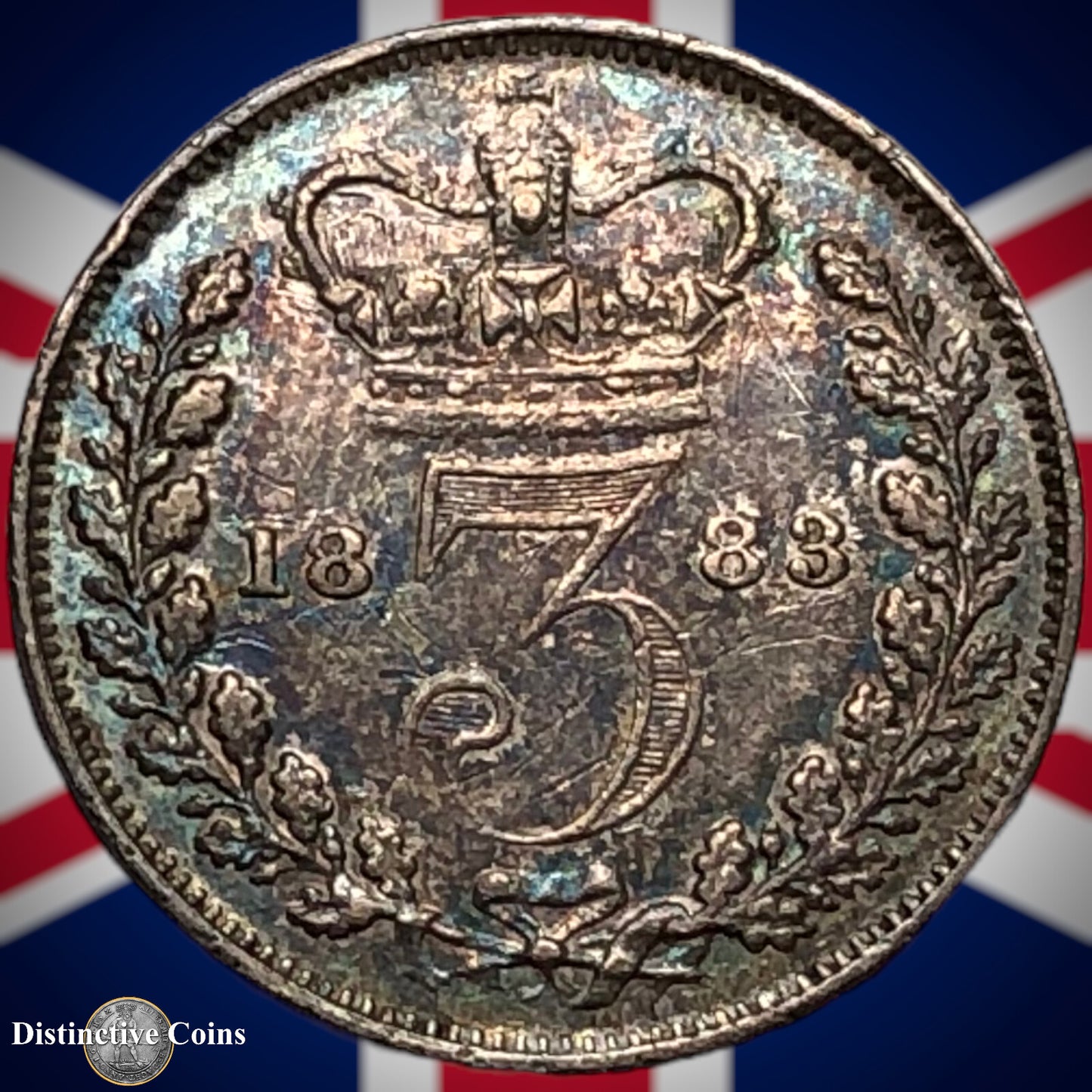 Great Britain 1883 Three Pence GB1923