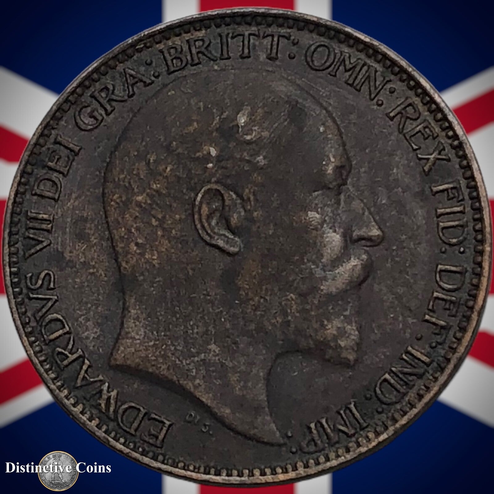 Great Britain 1902 Farthing 1/4d GB4508