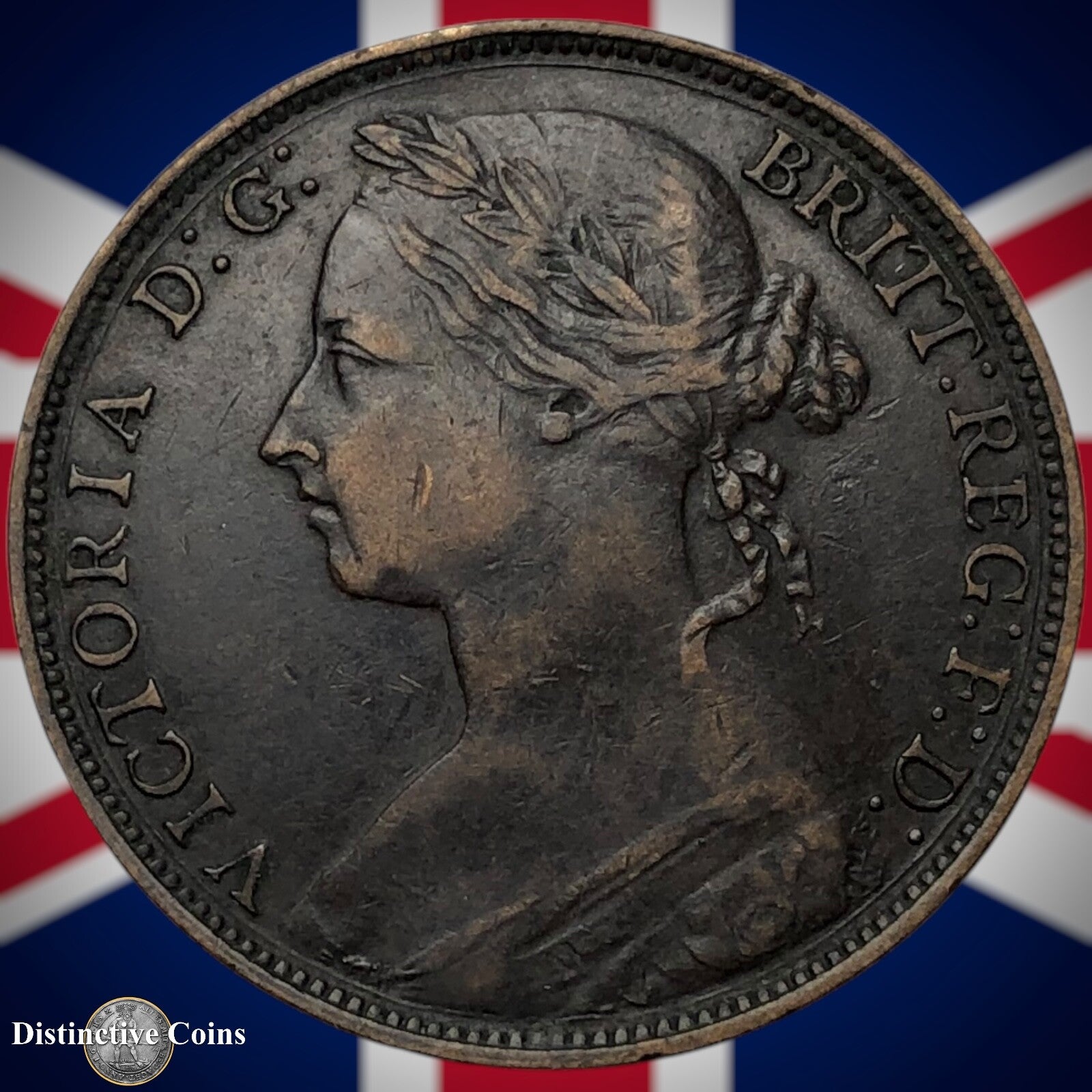 Great Britain 1882 H Penny 1d GB6442