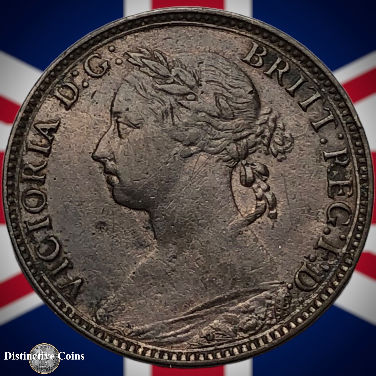 Great Britain 1881 Farthing 1/4d GB3847