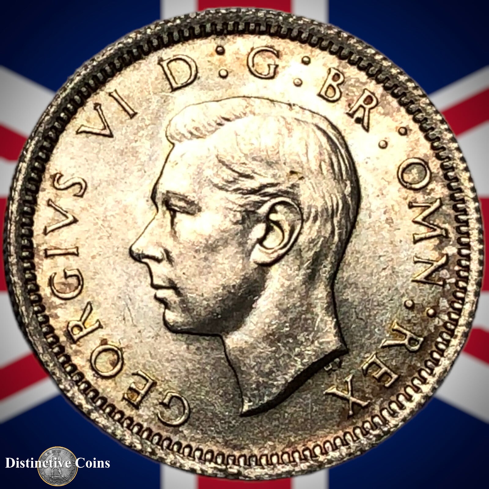 Great Britain 1943 Six Pence GB1736