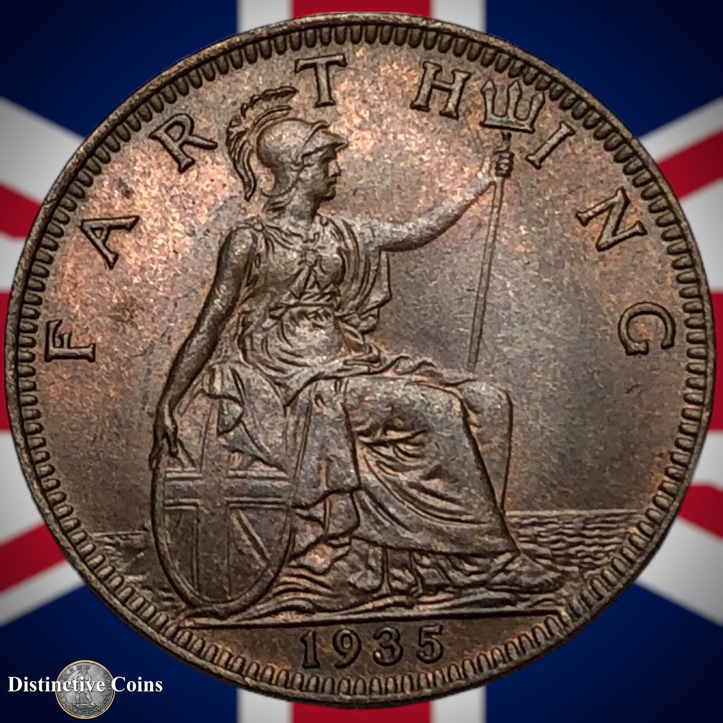 Great Britain 1935 Farthing 1/4d GB4960