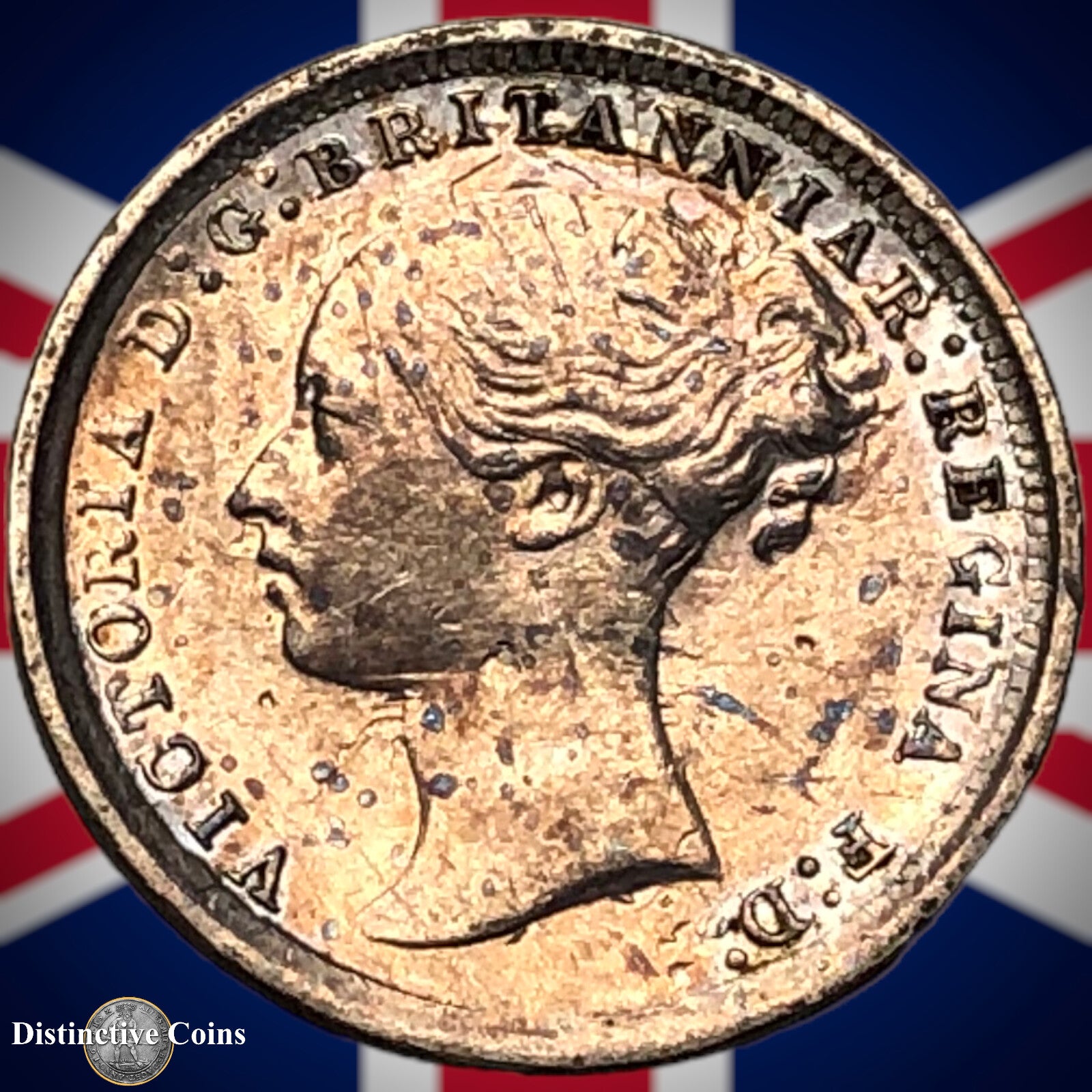 Great Britain 1871 Three Pence GB1851