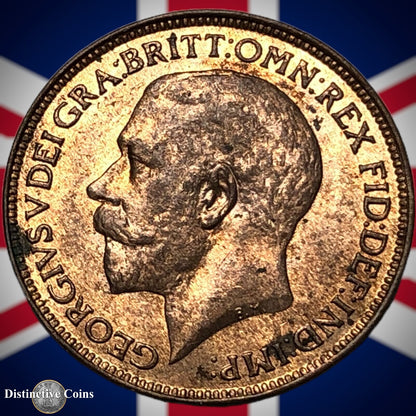 Great Britain 1924 Farthing 1/4d GB4781