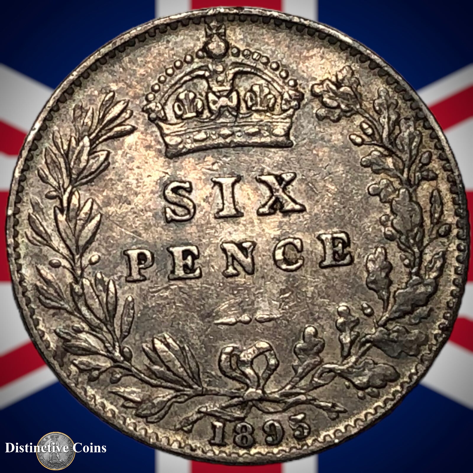 Great Britain 1895 Six Pence GB2782