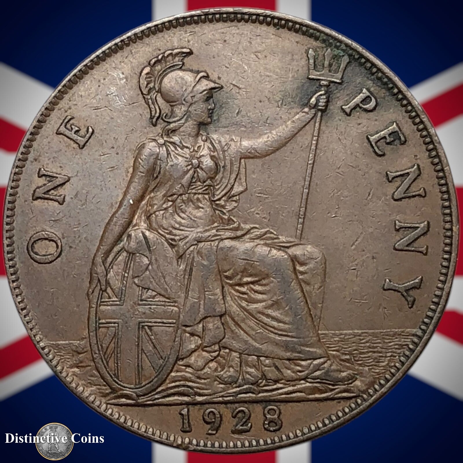 Great Britain 1928 Penny 1d GB7078