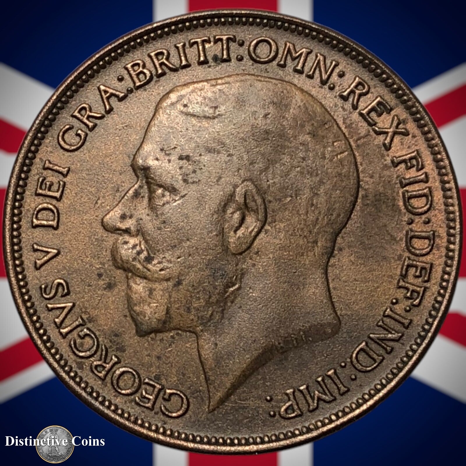 Great Britain 1917 Penny 1d GB6858