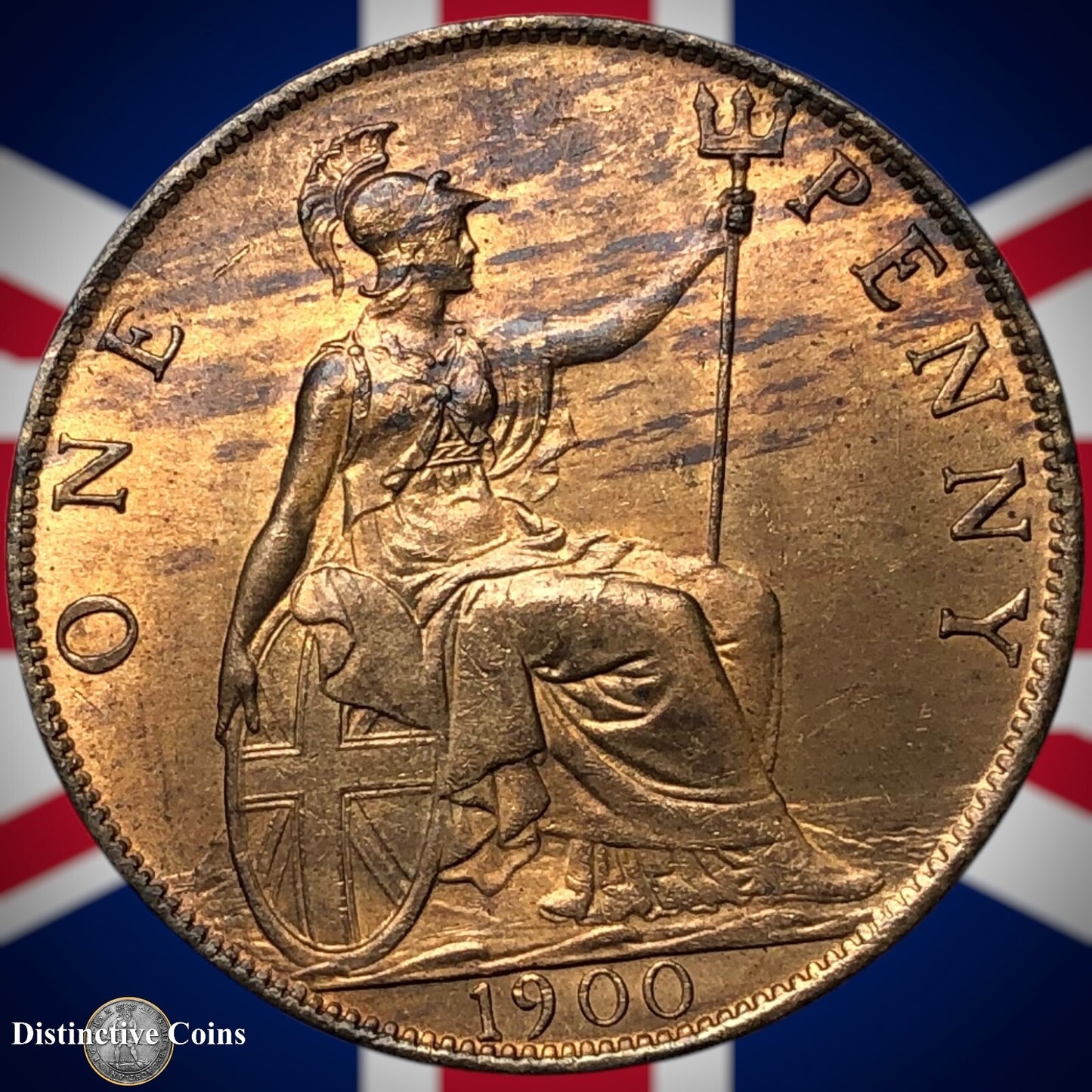 Great Britain 1900 Penny 1d GB6636