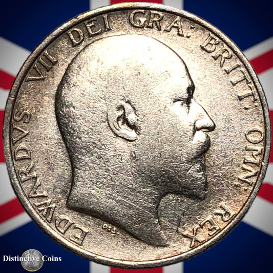 Great Britain 1910 British One Shilling GB0879