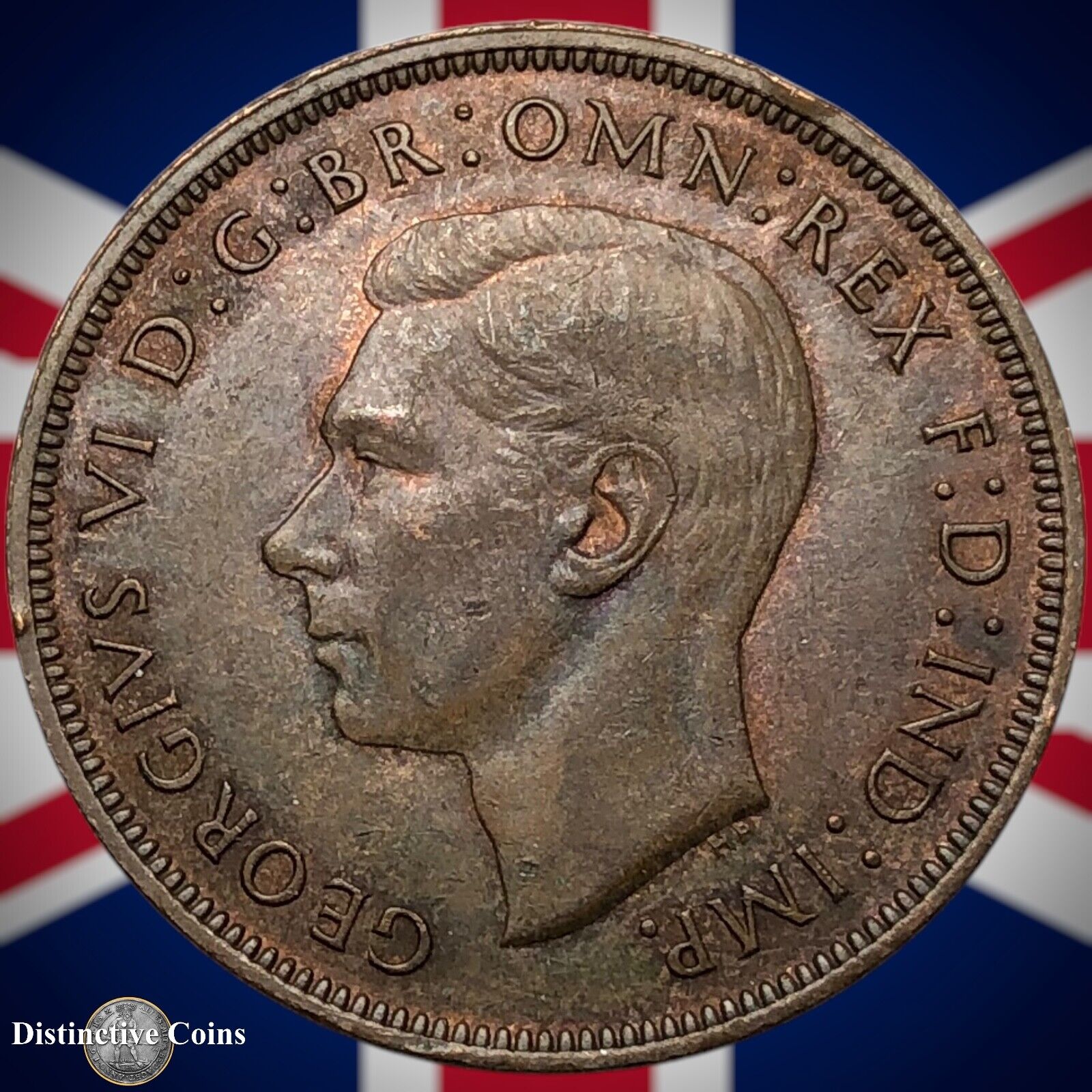 Great Britain 1940 Penny 1d GB7227