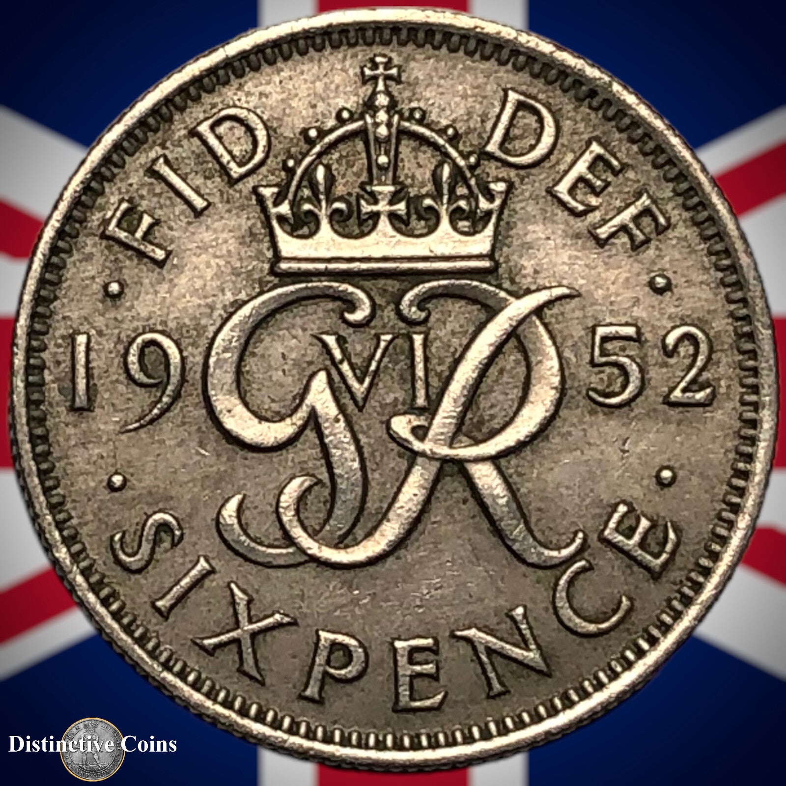 Great Britain 1952 Six Pence GB1803