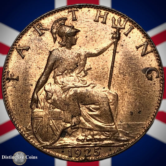 Great Britain 1925 Farthing 1/4d GB4819
