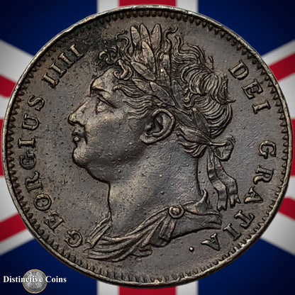 Great Britain 1823 Farthing 1/4d GB3276