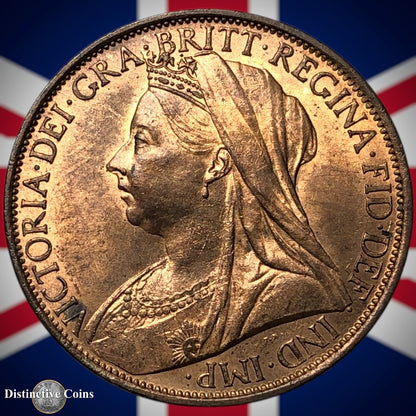 Great Britain 1900 Penny 1d GB6636