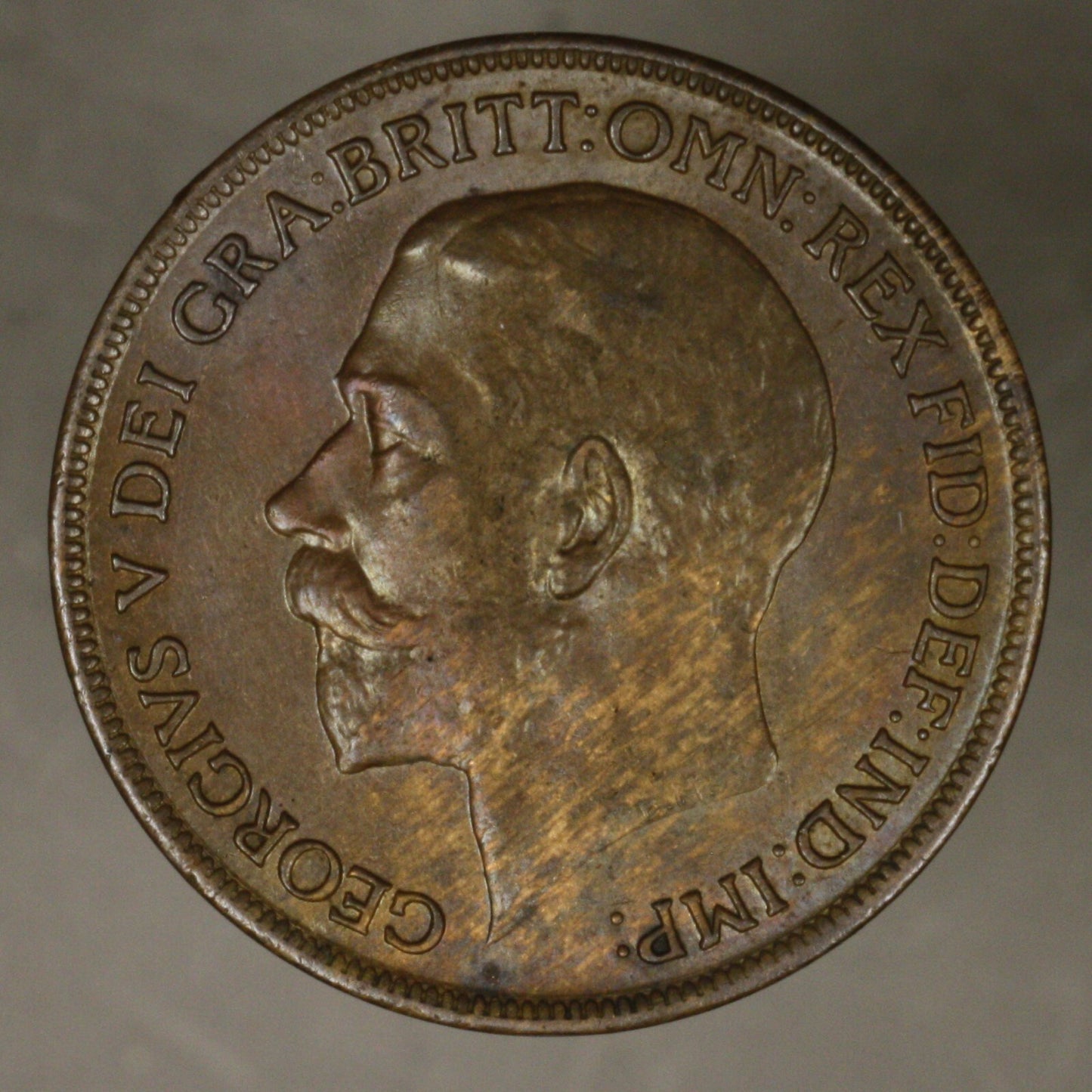 Great Britain Penny 1921 AU/ UNC 
