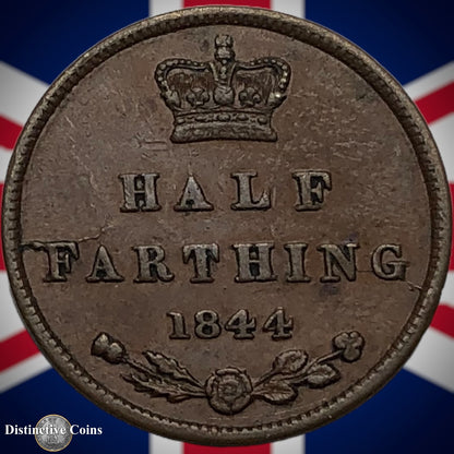 Great Britain 1844 Half Farthing 1/2 Penny GB3118