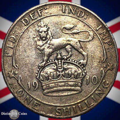 Great Britain 1910 British One Shilling GB0870