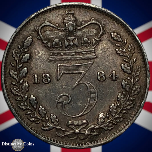 Great Britain 1884 Three Pence GB1936