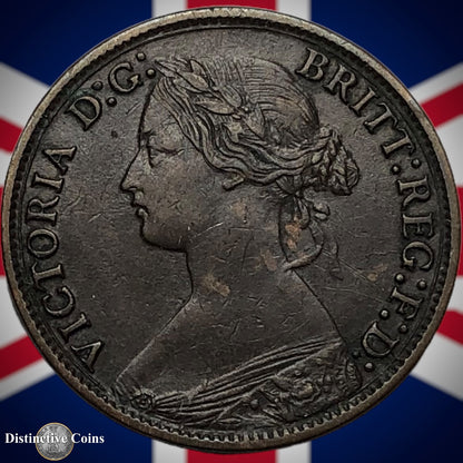 Great Britain 1865/2 Farthing 1/4d GB3545