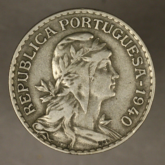 Portugal 1940 Escudo VF