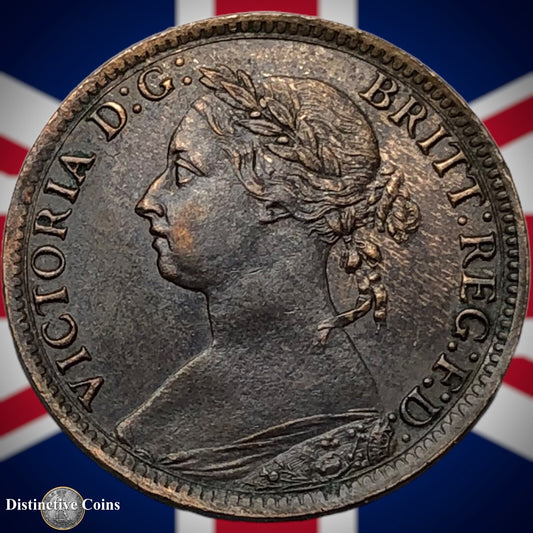 Great Britain 1884 Farthing 1/4d GB4113